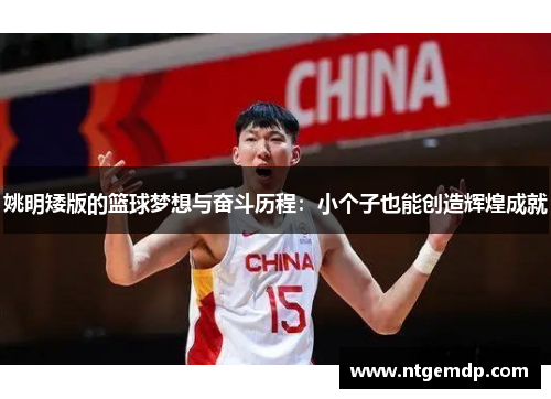 姚明矮版的篮球梦想与奋斗历程：小个子也能创造辉煌成就